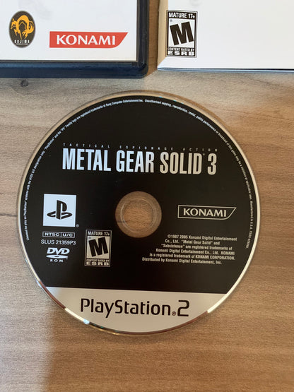 SONY PLAYSTATiON 2 [PS2] | METAL GEAR SOLID 3 | THE ESSENTiAL COLLECTiON BUNDLE VERSiON