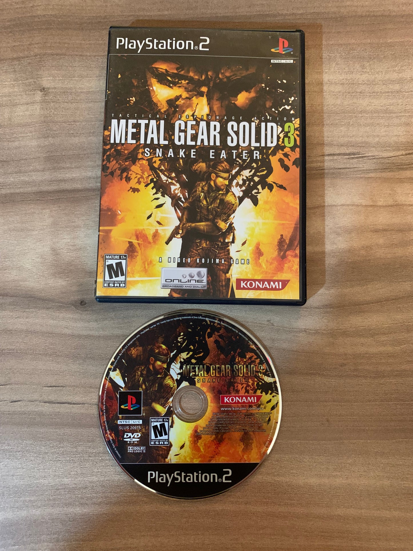 PiXEL-RETRO.COM : SONY PLAYSTATION 2 (PS2) COMPLET CIB BOX MANUAL GAME NTSC METAL GEAR SOLID 3 SNAKE EATER