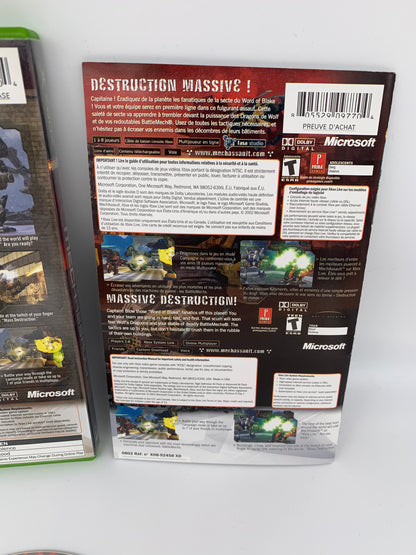 MiCROSOFT XBOX ORiGiNAL | MECHASSAULT | GAME OF THE YEAR