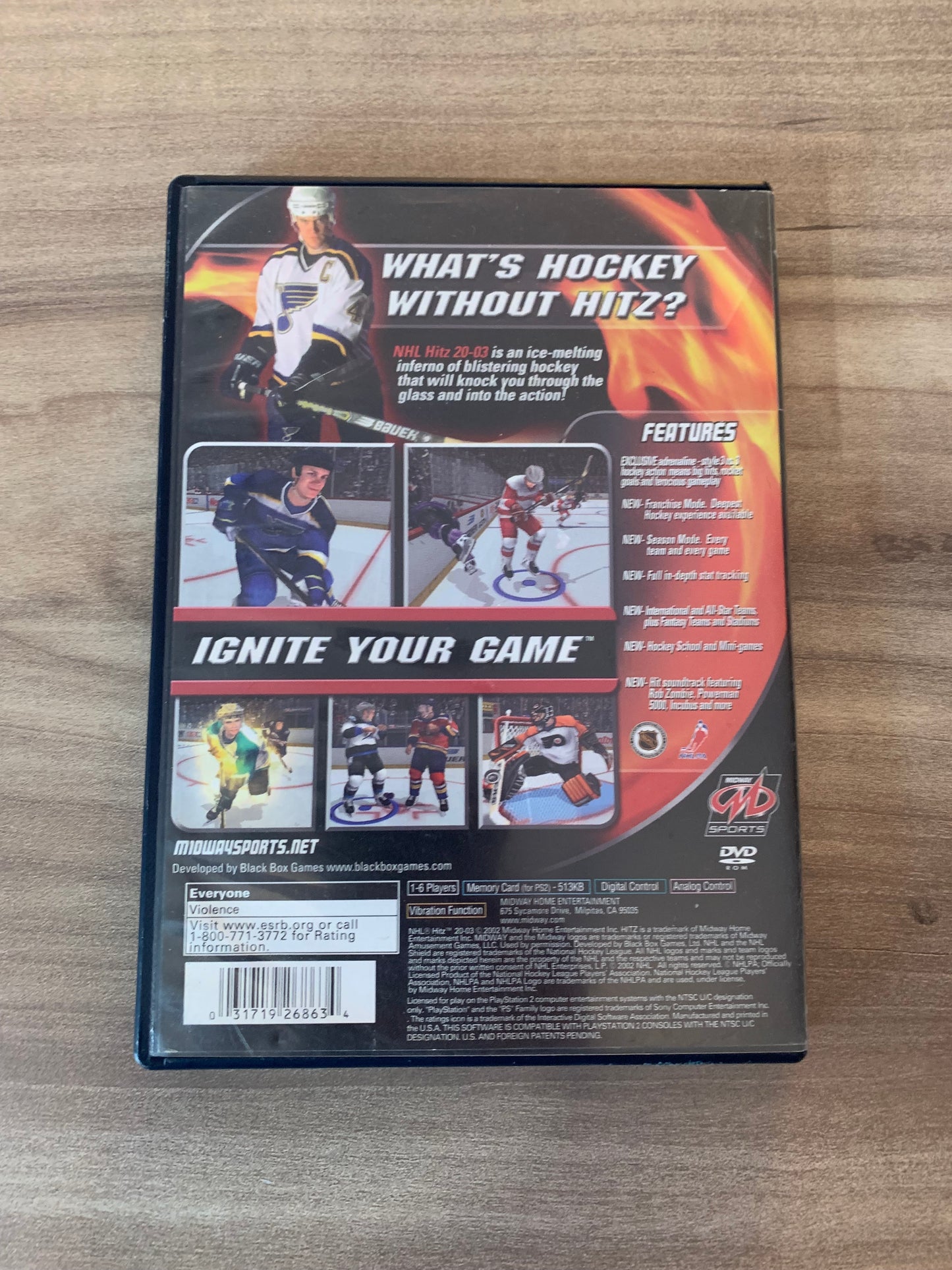 SONY PLAYSTATiON 2 [PS2] | NHL HiTZ 2003