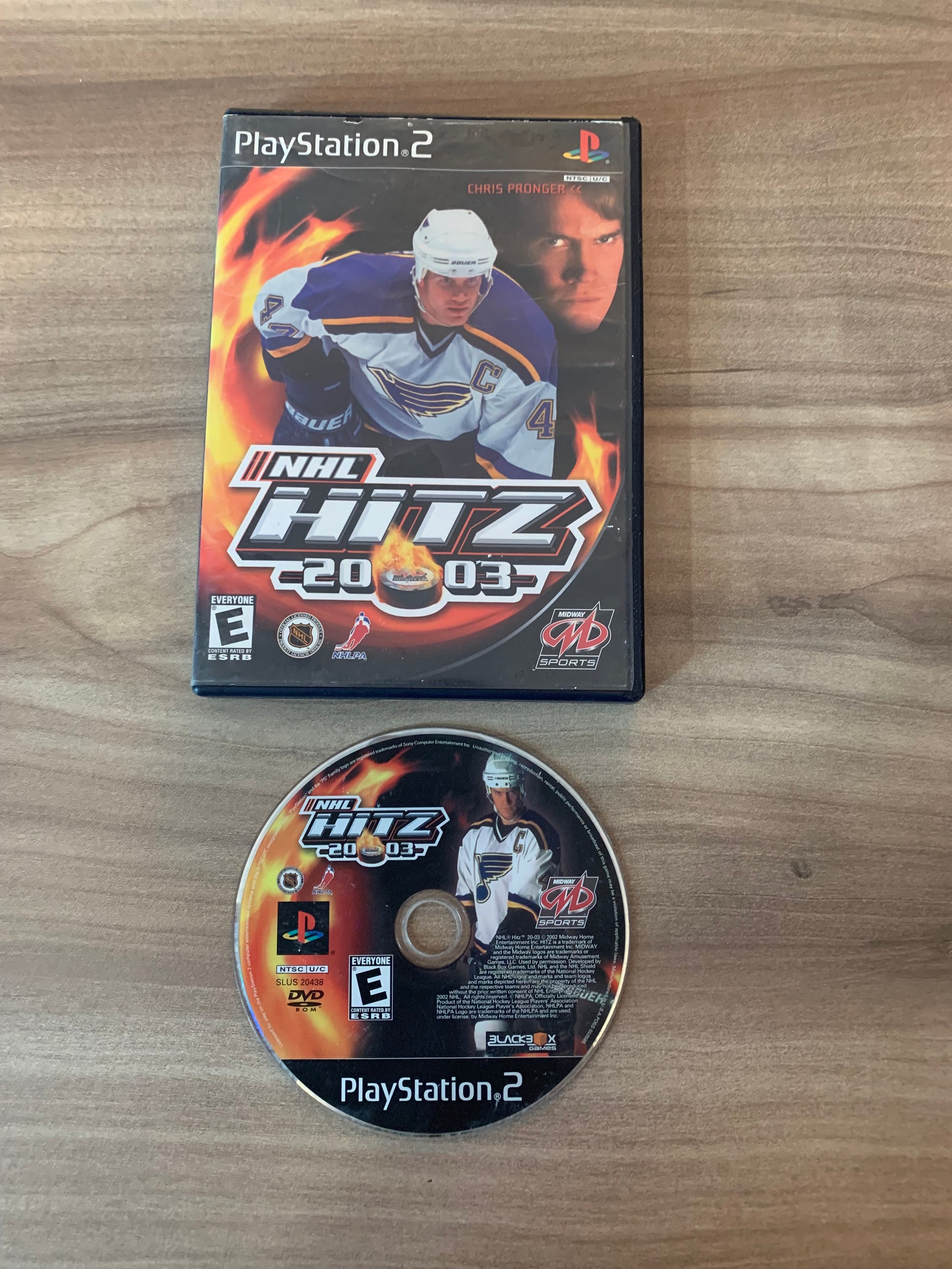 PiXEL-RETRO.COM : SONY PLAYSTATION 2 (PS2) COMPLET CIB BOX MANUAL GAME NTSC NHL HITZ 2003