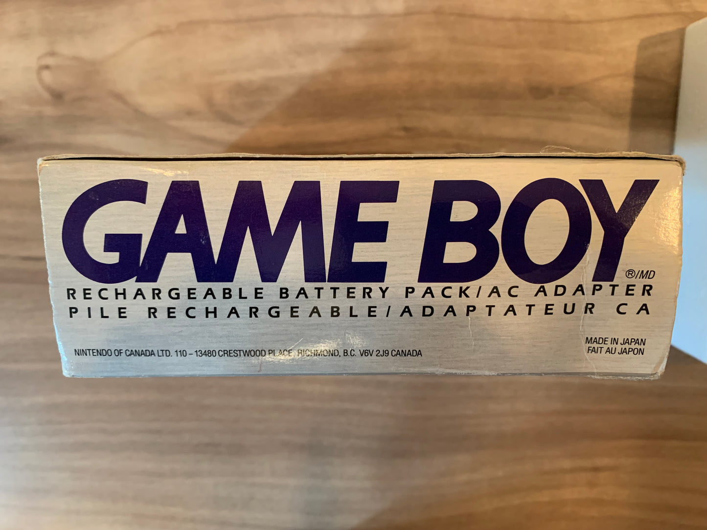 NiNTENDO GAME BOY | ORiGiNAL AC ADAPTER RECHARGEABLE BATTERY