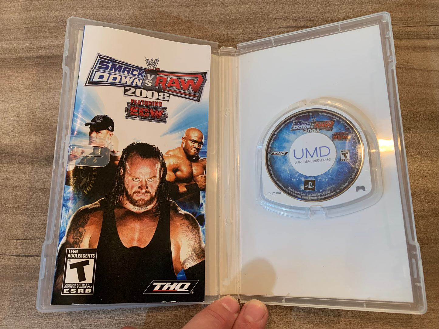 SONY PLAYSTATiON PORTABLE [PSP] | WWE SMACKDOWN VS RAW 2008