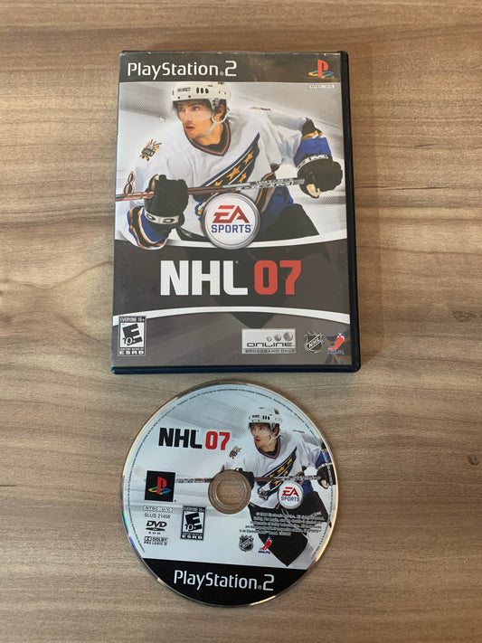 PiXEL-RETRO.COM : SONY PLAYSTATION 2 (PS2) COMPLET CIB BOX MANUAL GAME NTSC NHL 07