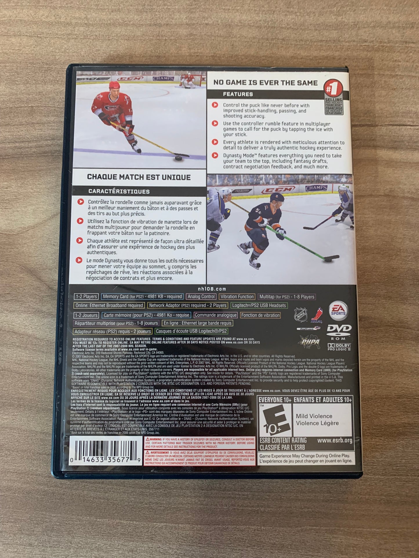 SONY PLAYSTATiON 2 [PS2] | NHL 08