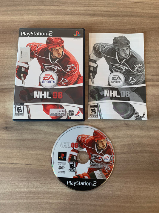PiXEL-RETRO.COM : SONY PLAYSTATION 2 (PS2) COMPLET CIB BOX MANUAL GAME NTSC NHL 08