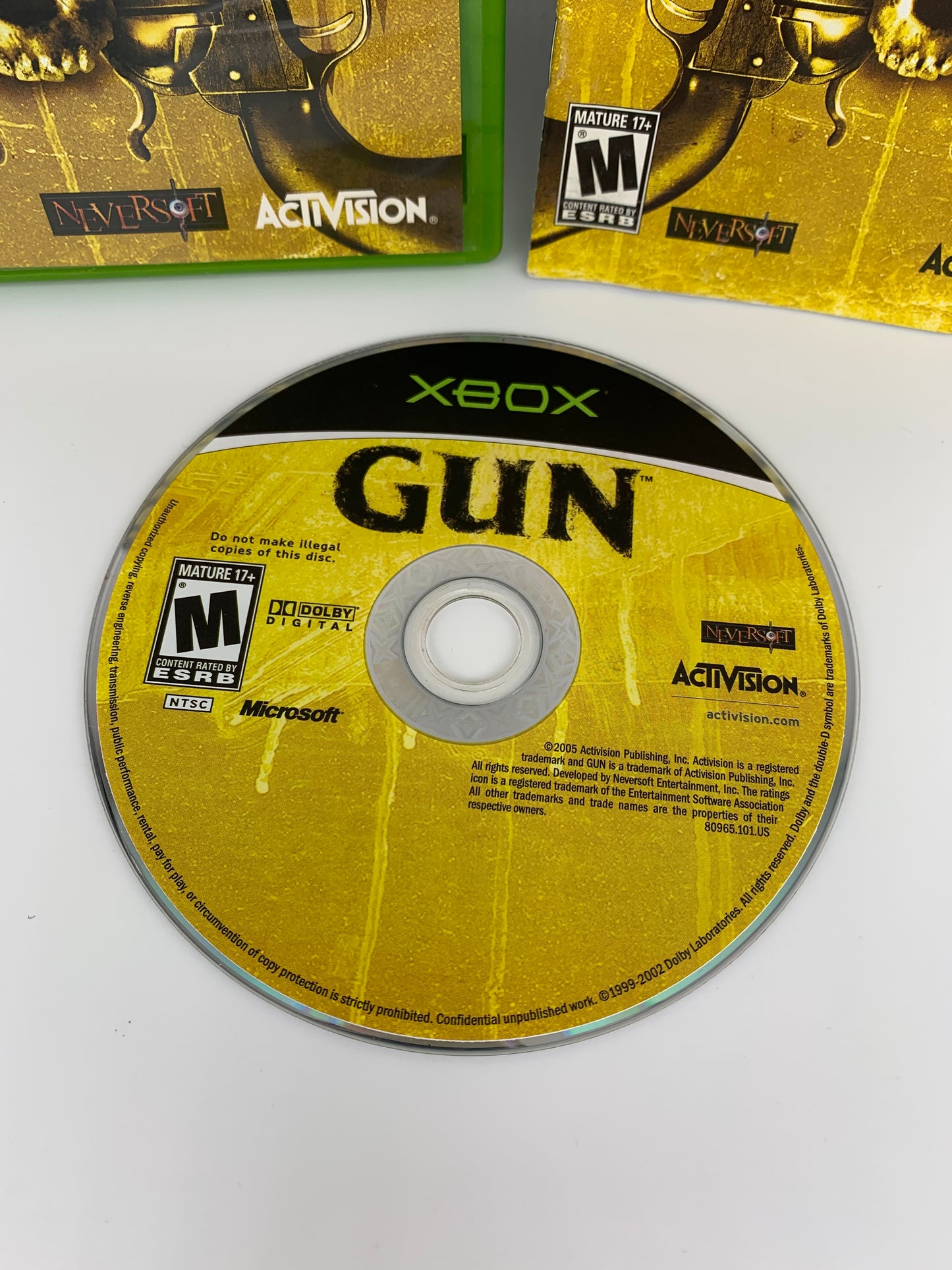 MiCROSOFT XBOX ORiGiNAL | GUN