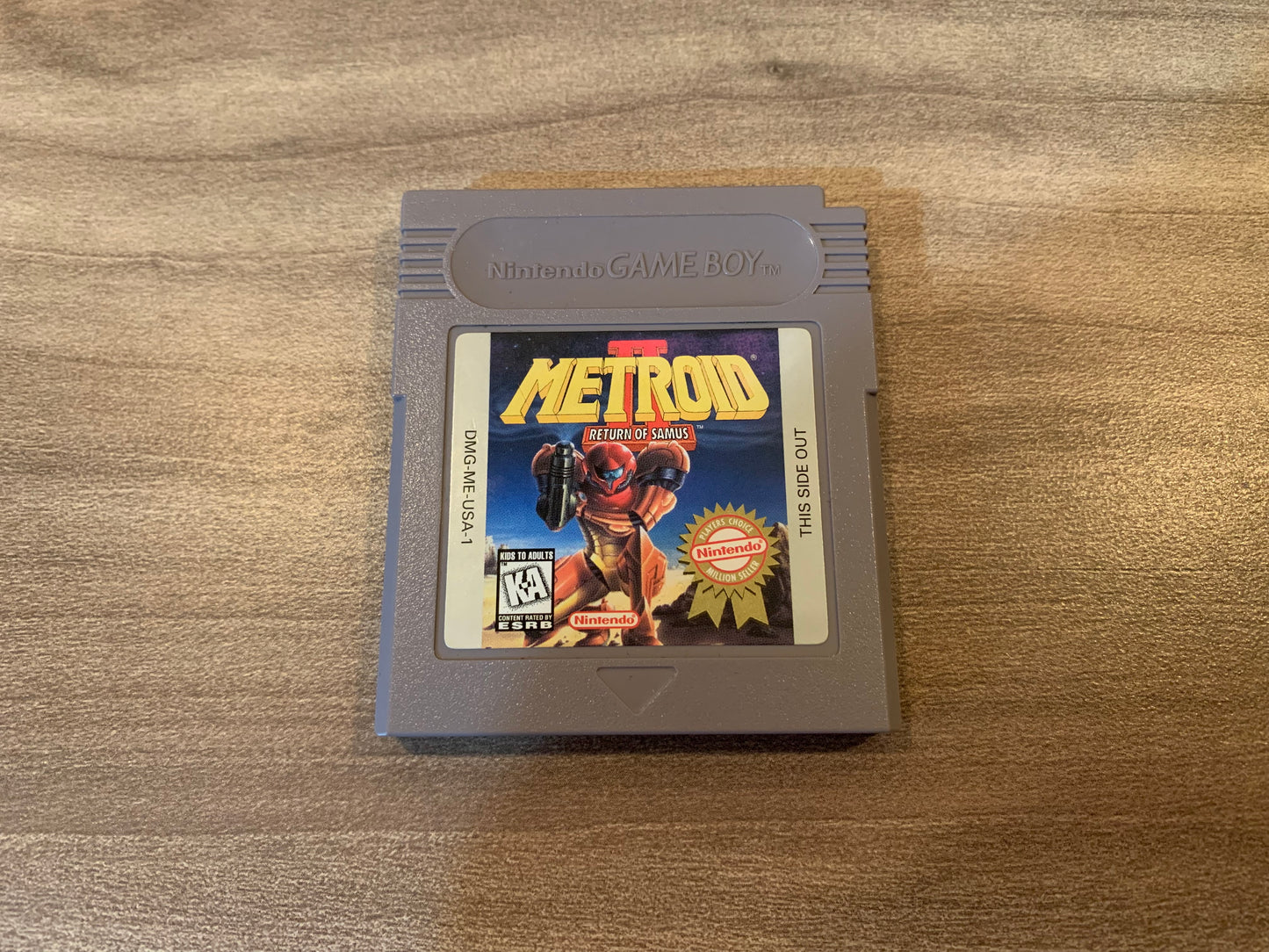 PiXEL-RETRO.COM : GAME BOY GAMEBOY (GB) METROID II RETURN OF SAMUS GAME NTSC