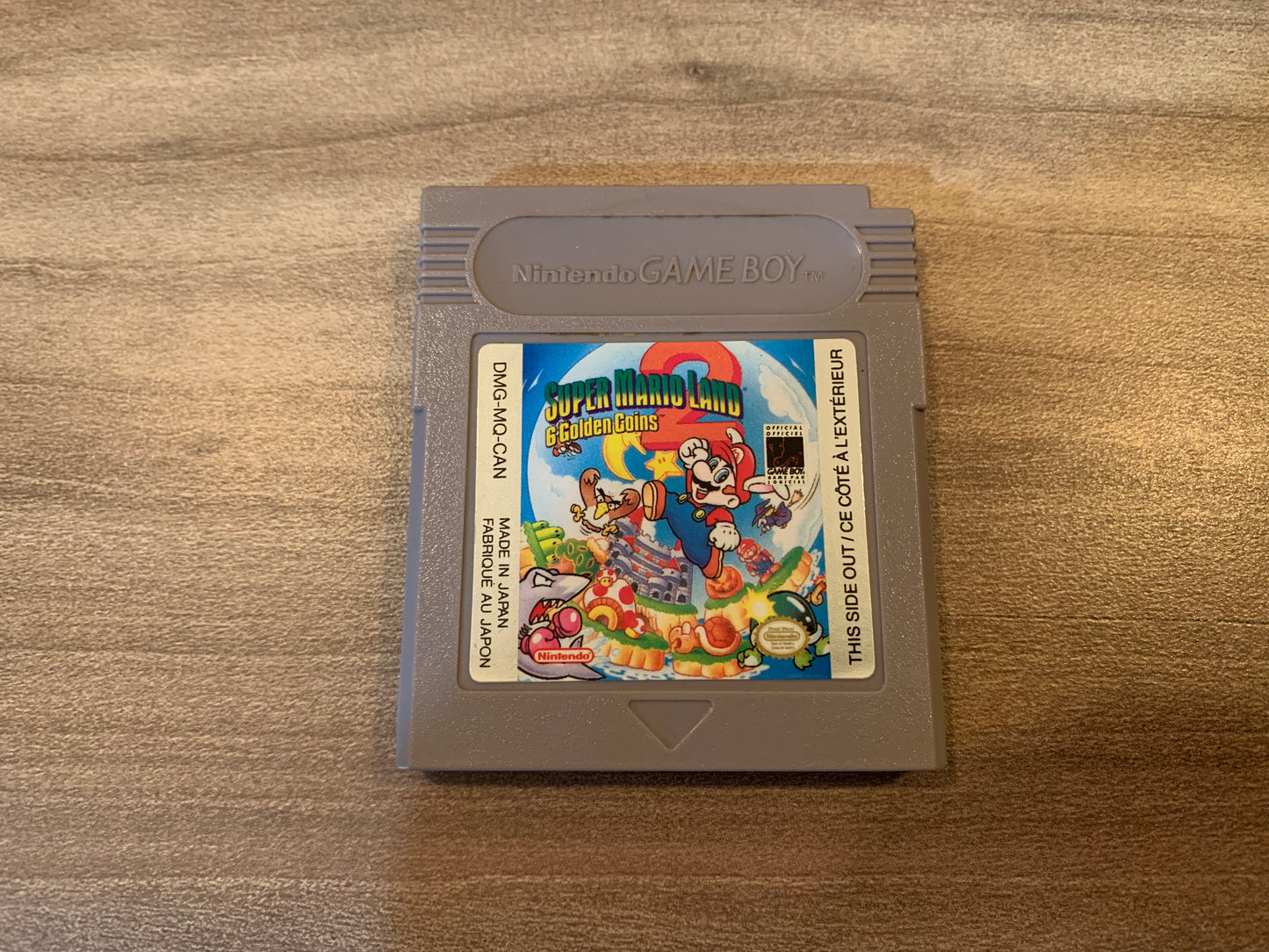 PiXEL-RETRO.COM : GAME BOY GAMEBOY (GB) SUPER MARIO LAND 2 : 6 GOLDEN COINS GAME NTSC