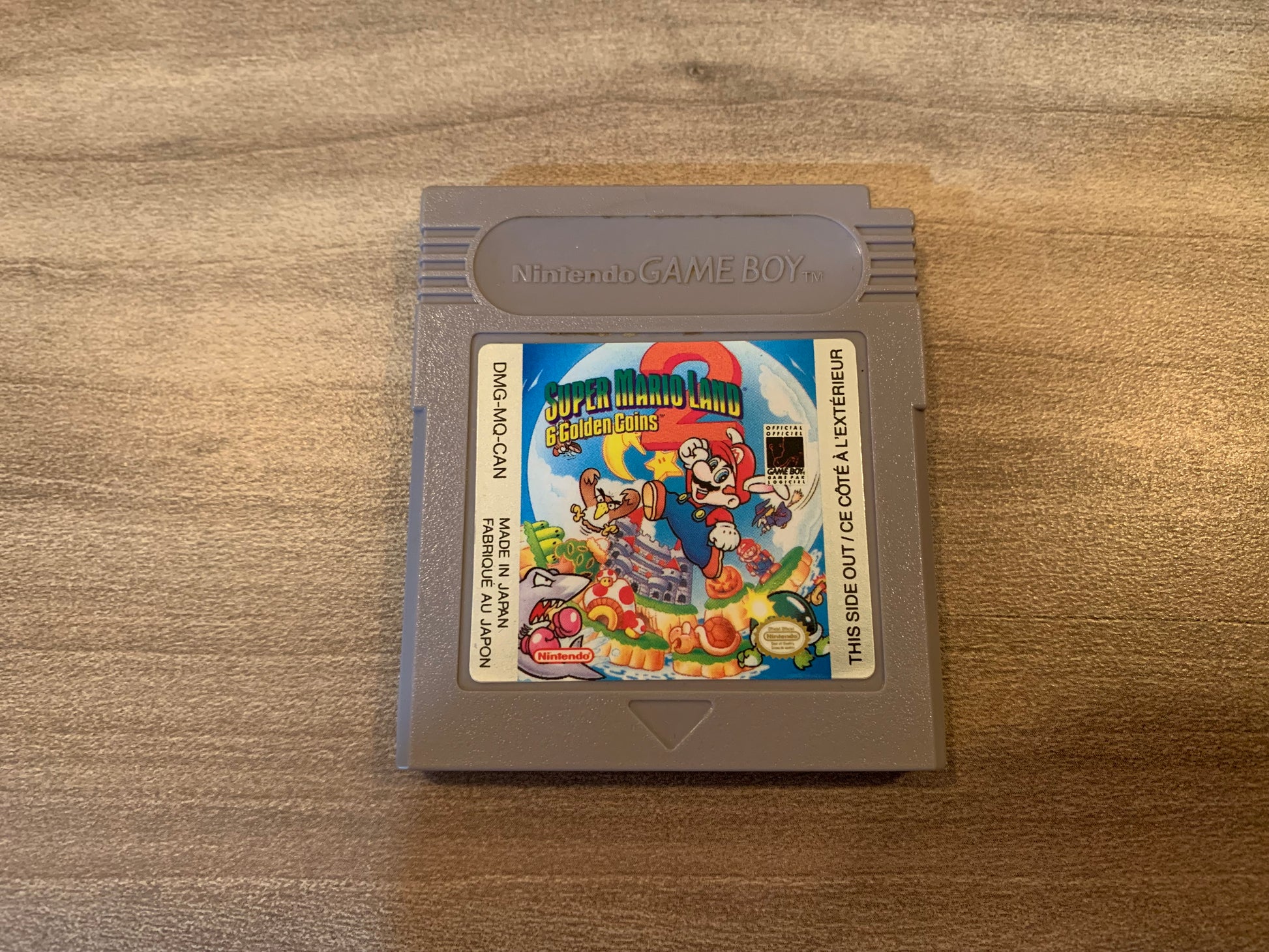 PiXEL-RETRO.COM : GAME BOY GAMEBOY (GB) SUPER MARIO LAND 2 : 6 GOLDEN COINS GAME NTSC