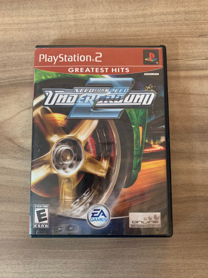 SONY PLAYSTATiON 2 [PS2] | NEED FOR SPEED UNDERGROUND 2 | GREATEST HiTS