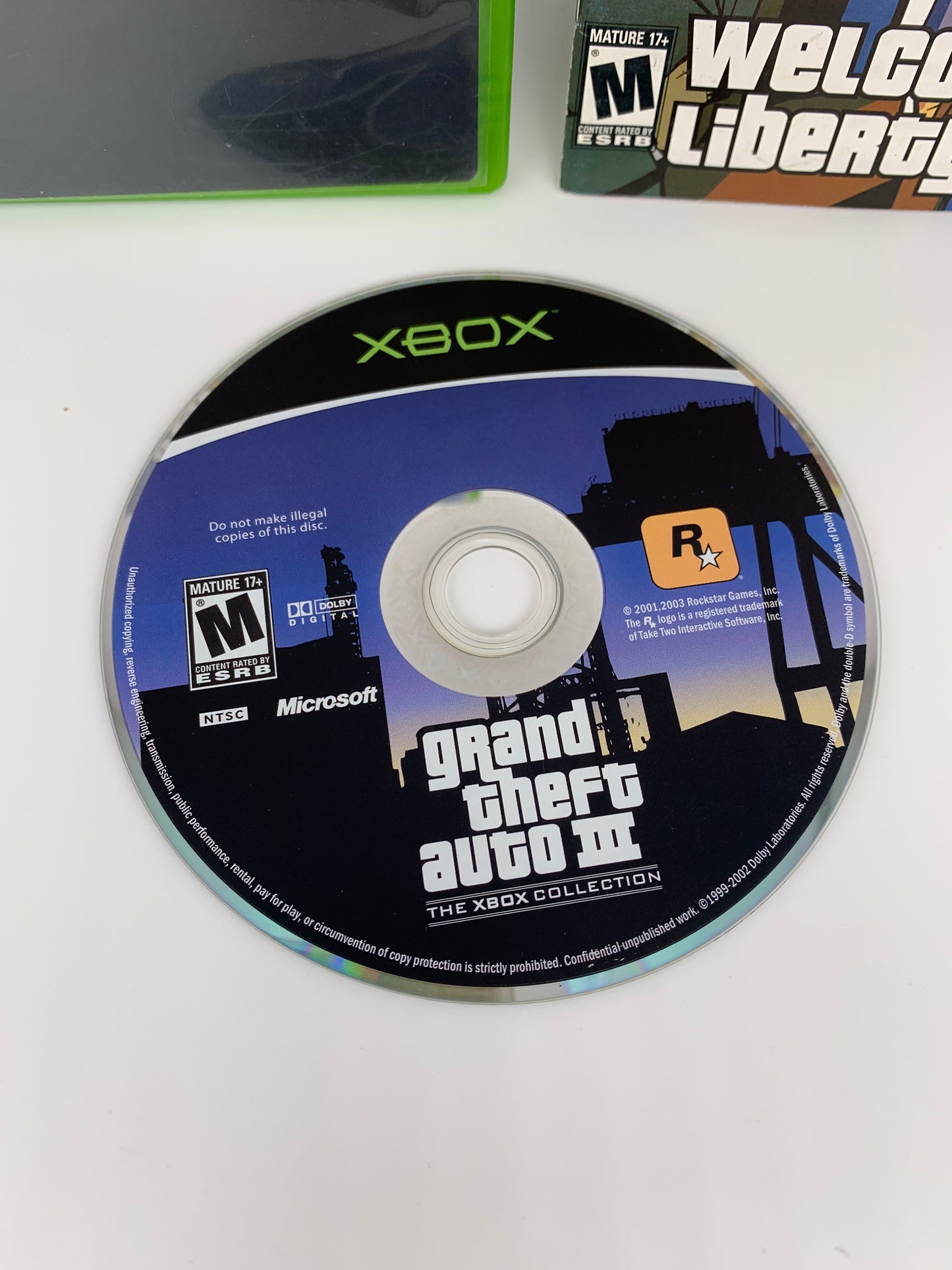 MiCROSOFT XBOX ORiGiNAL | GRAND THEFT AUTO III THE XBOX COLLECTiON