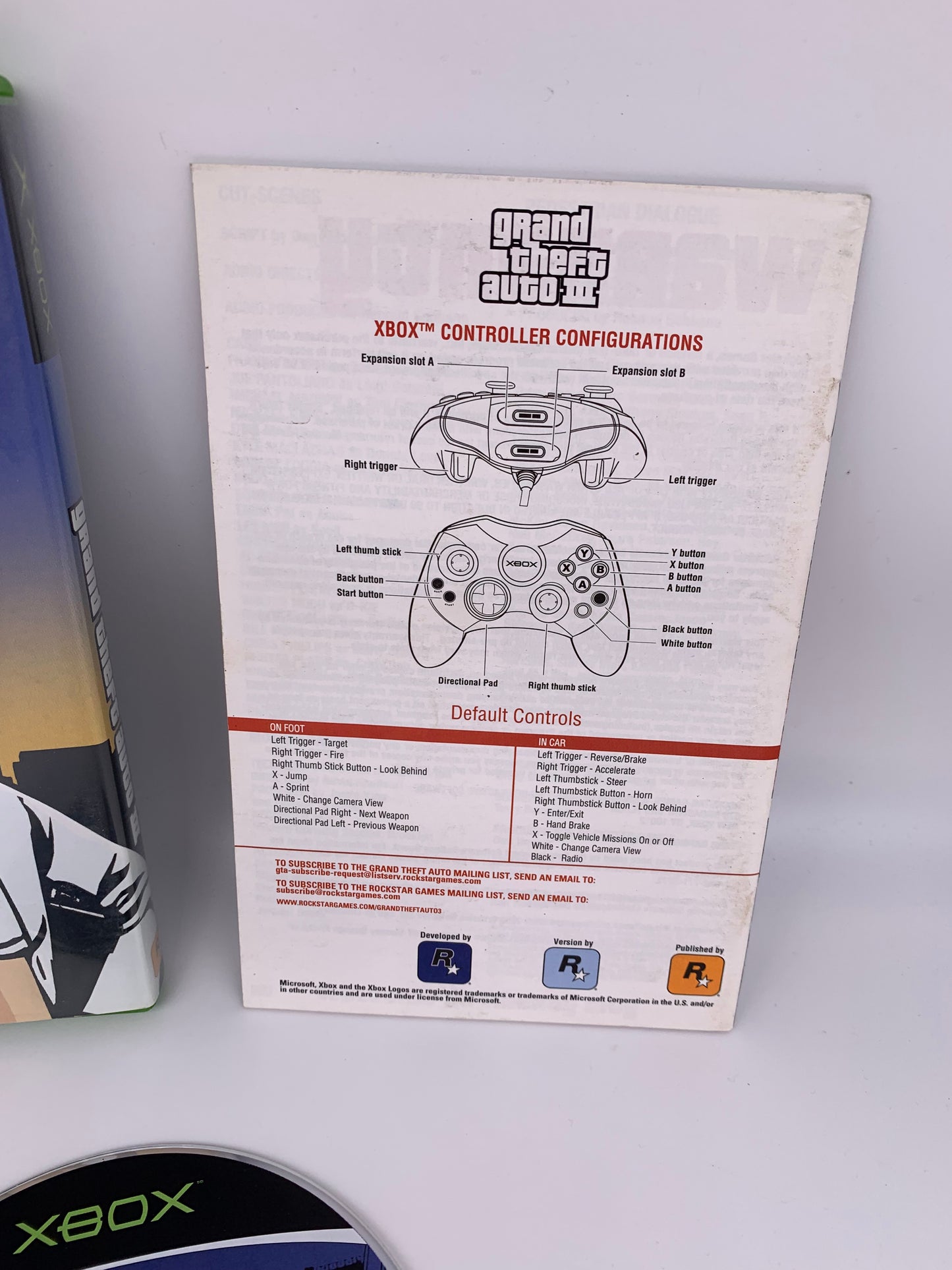 MiCROSOFT XBOX ORiGiNAL | GRAND THEFT AUTO III THE XBOX COLLECTiON