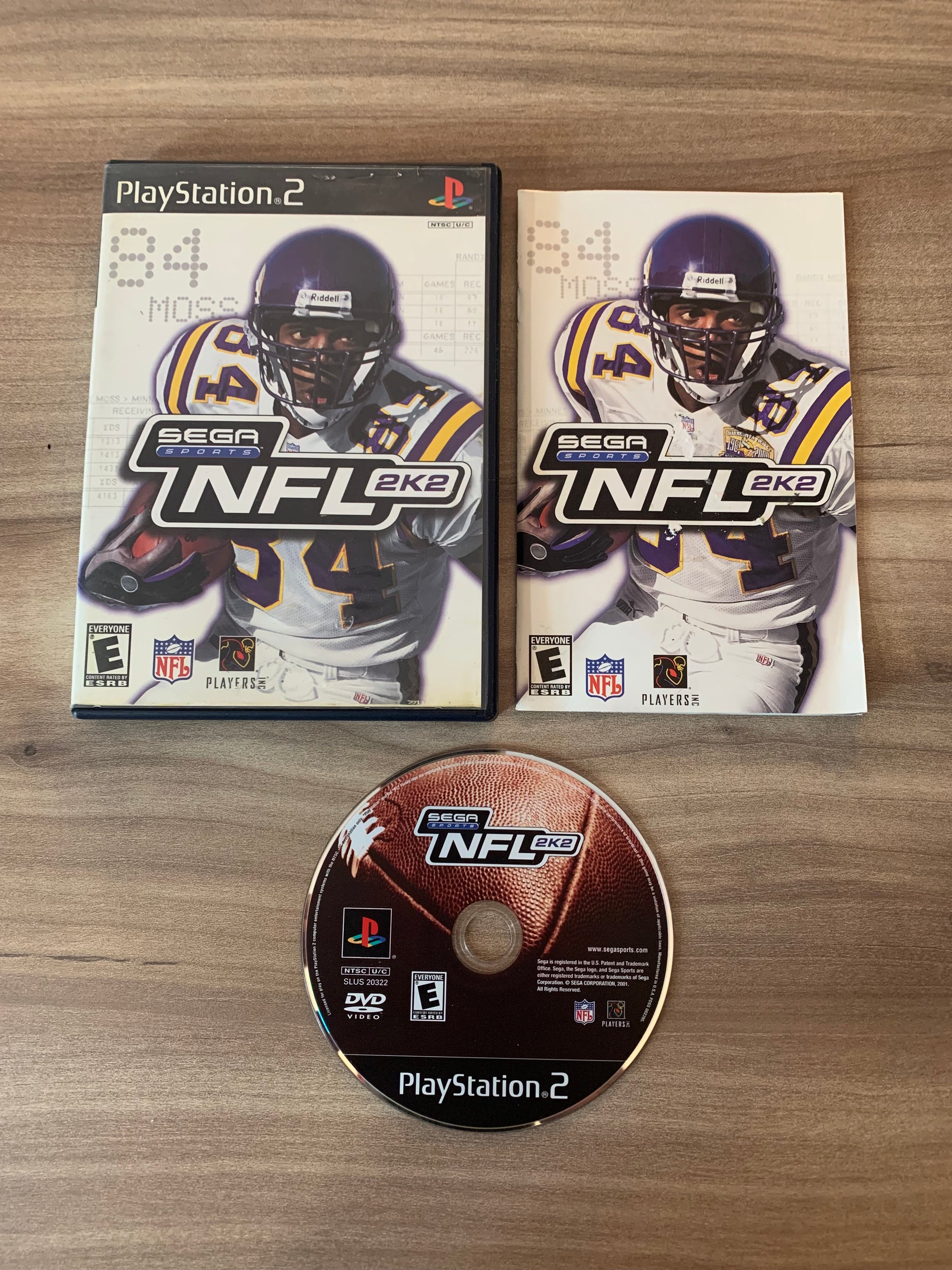 PiXEL-RETRO.COM : SONY PLAYSTATION 2 (PS2) COMPLET CIB BOX MANUAL GAME NTSC NFL 2K2