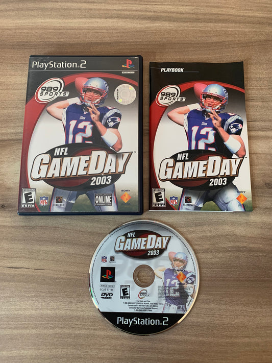 PiXEL-RETRO.COM : SONY PLAYSTATION 2 (PS2) COMPLET CIB BOX MANUAL GAME NTSC NFL GAMEDAY 2003