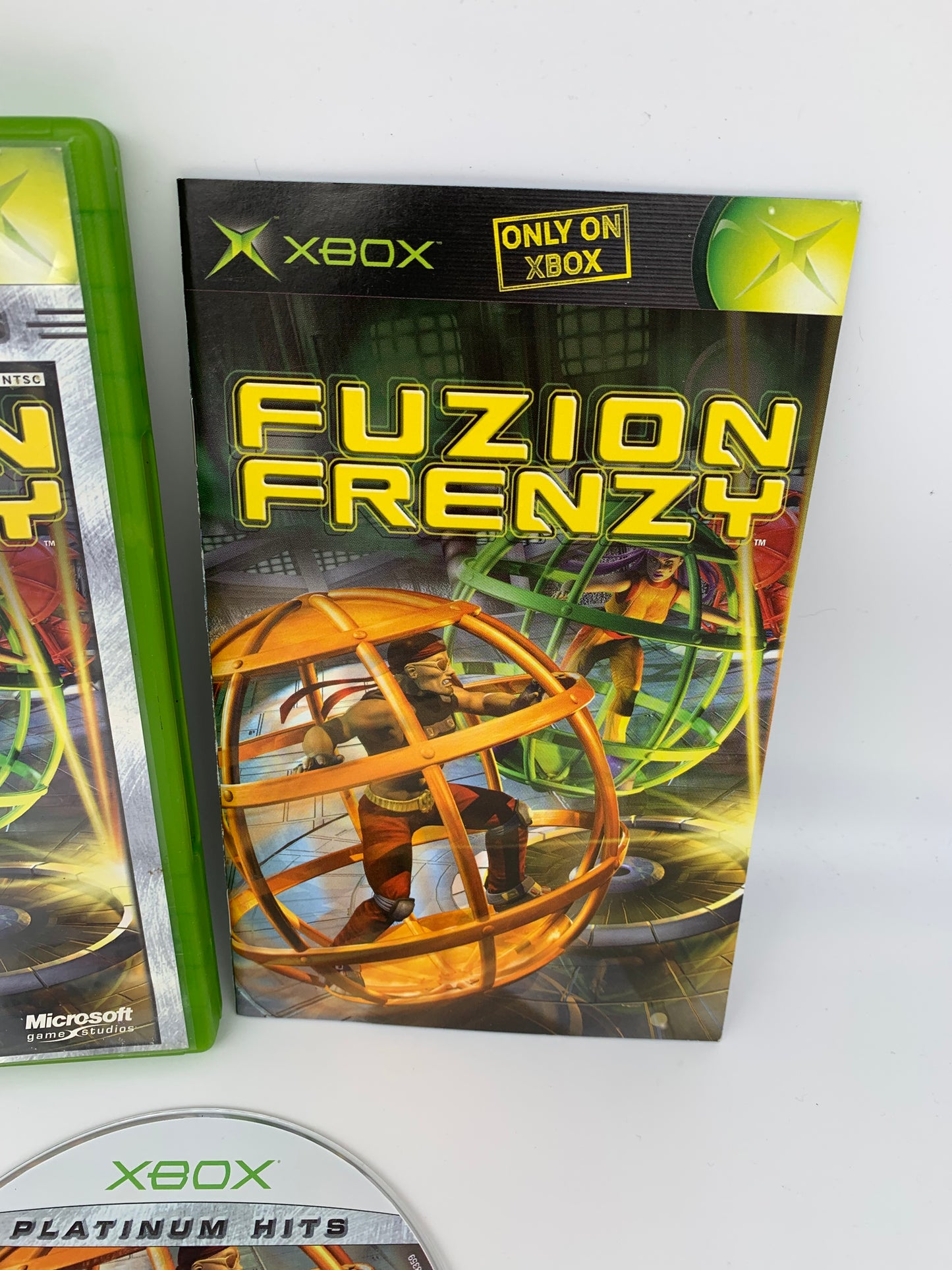 MiCROSOFT XBOX ORiGiNAL | FUZiON FRENZY | PLATiNUM HiTS