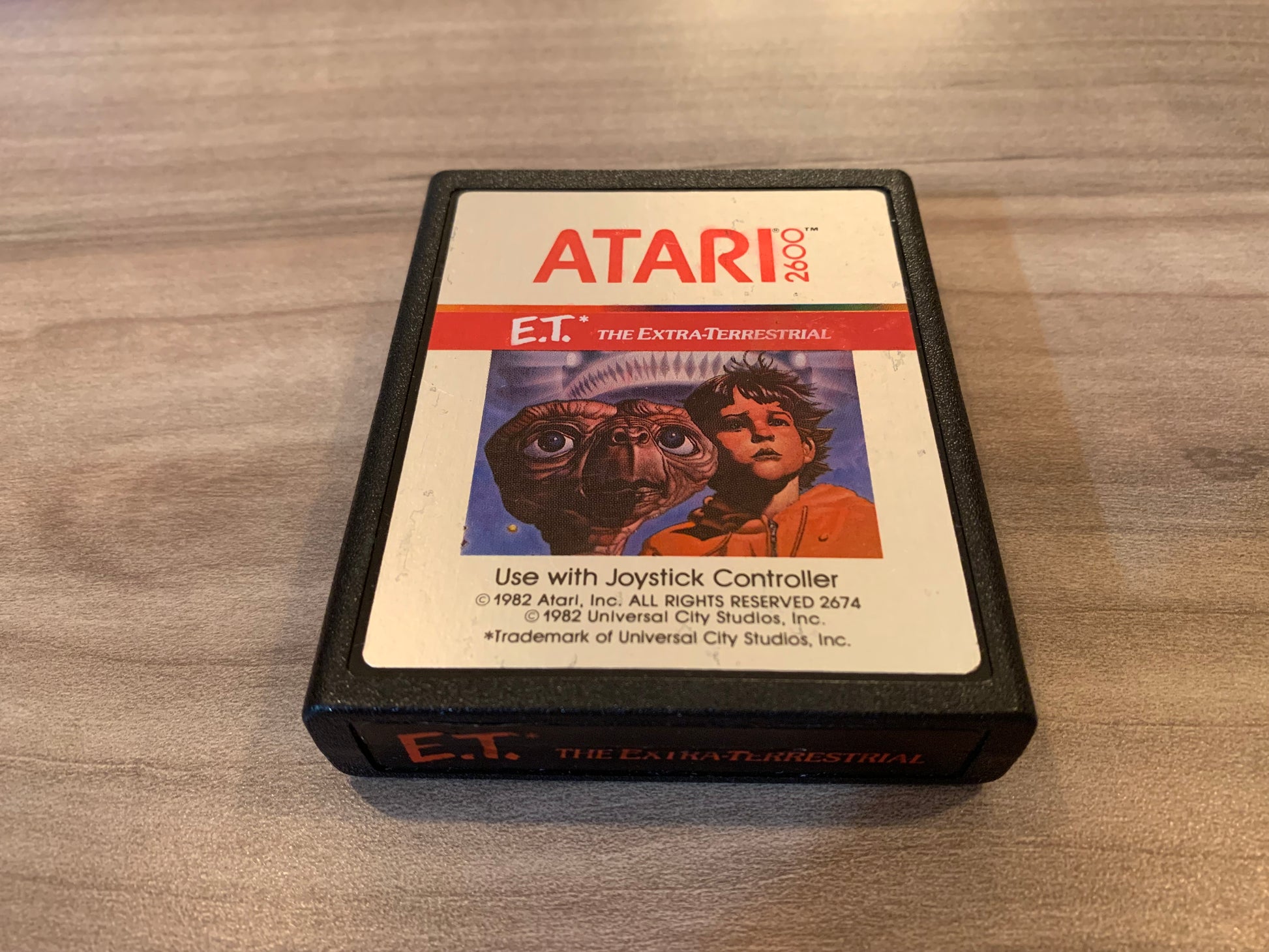 PiXEL-RETRO.COM : ATARI 2600 E.T. THE EXTRA-TERRESTRIAL GAME NTSC