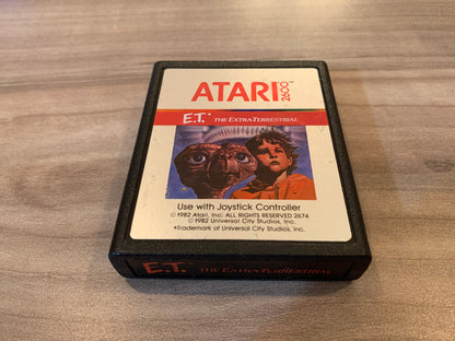 PiXEL-RETRO.COM : ATARI 2600 E.T. THE EXTRA-TERRESTRIAL GAME NTSC