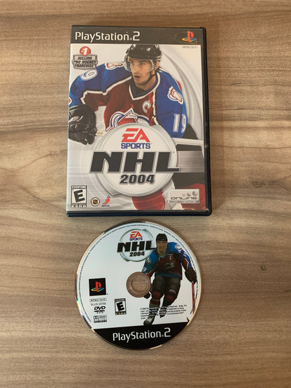 PiXEL-RETRO.COM : SONY PLAYSTATION 2 (PS2) COMPLET CIB BOX MANUAL GAME NTSC NHL 2004