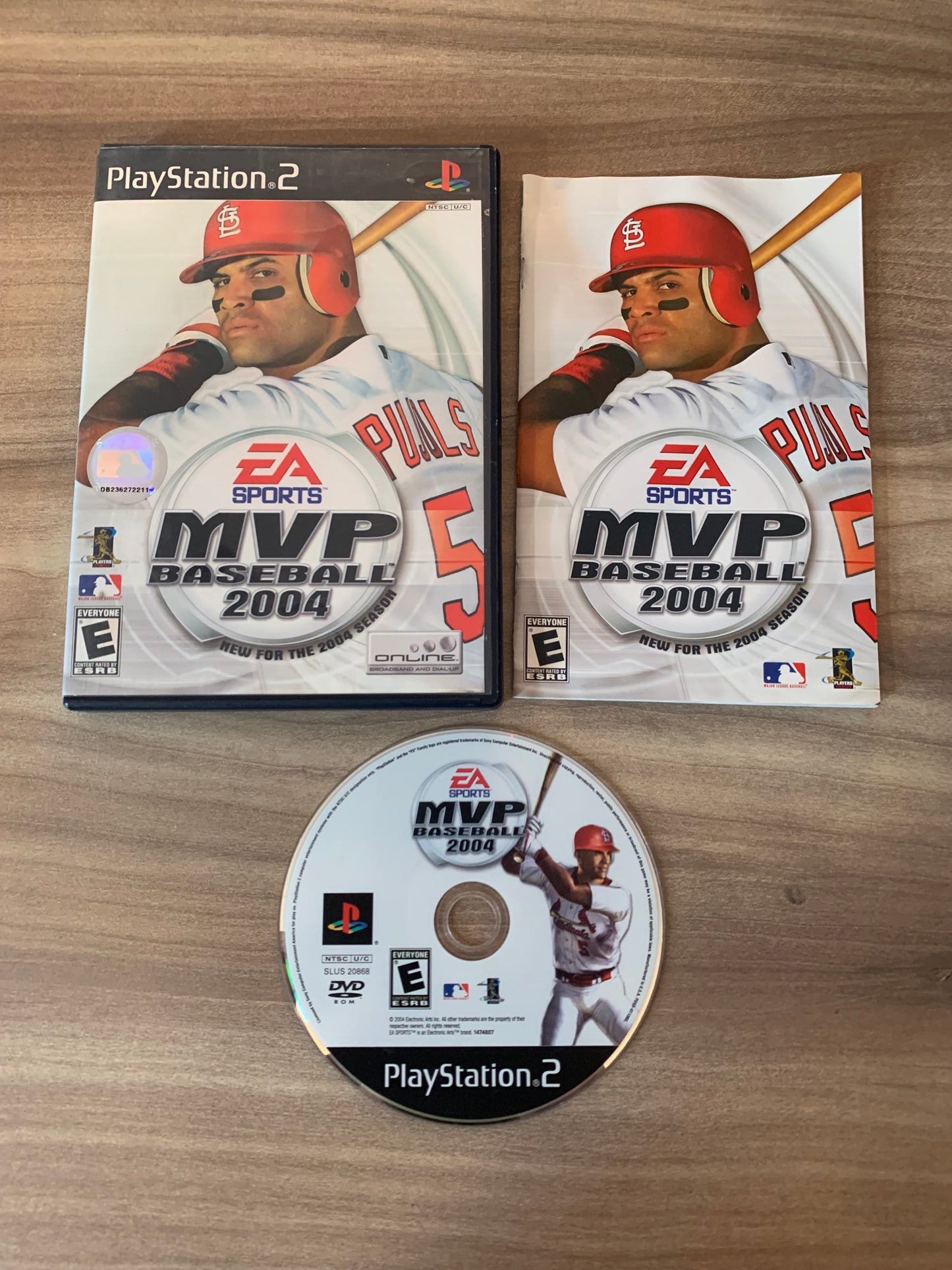 PiXEL-RETRO.COM : SONY PLAYSTATION 2 (PS2) COMPLET CIB BOX MANUAL GAME NTSC MVP BASEBALL 2004