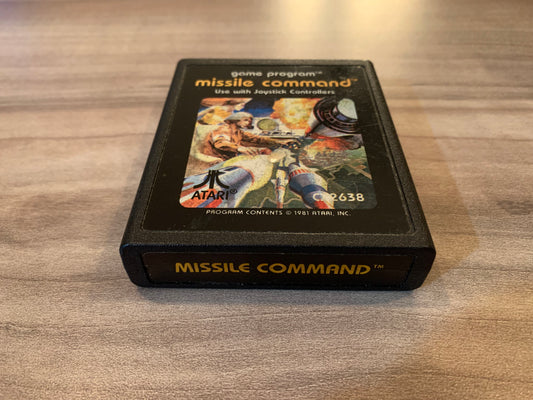 PiXEL-RETRO.COM : ATARI 2600 MISSILE COMMAND GAME NTSC