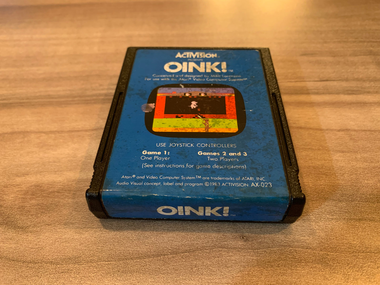 PiXEL-RETRO.COM : ATARI 2600 OINK! GAME NTSC