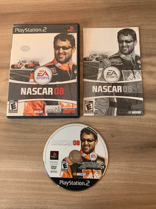 PiXEL-RETRO.COM : SONY PLAYSTATION 2 (PS2) COMPLET CIB BOX MANUAL GAME NTSC NASCAR 08