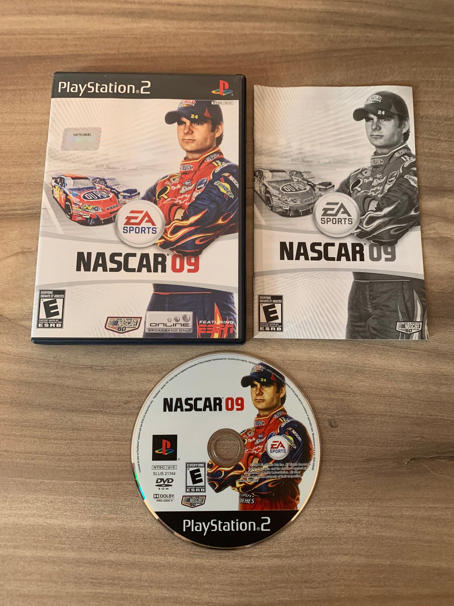 PiXEL-RETRO.COM : SONY PLAYSTATION 2 (PS2) COMPLET CIB BOX MANUAL GAME NTSC NASCAR 09