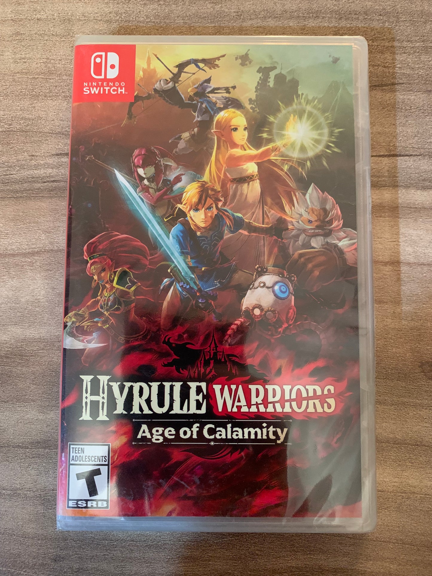 PiXEL-RETRO.COM : NINTENDO SWITCH NEW SEALED IN BOX COMPLETE MANUAL GAME NTSC HYRULE WARRIORS AGE OF CALAMITY