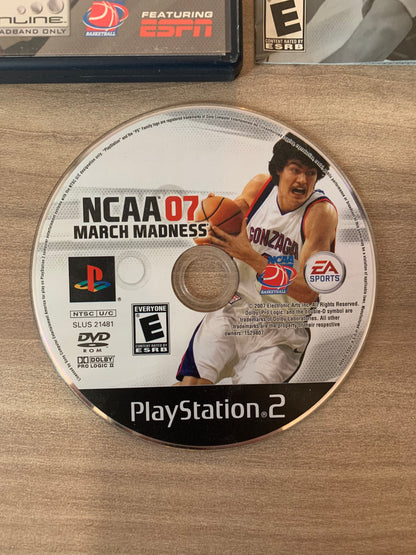 SONY PLAYSTATiON 2 [PS2] | NCAA 07 MARCH MADNESS