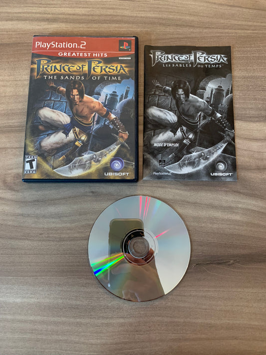 PiXEL-RETRO.COM : SONY PLAYSTATION 2 (PS2) COMPLET CIB BOX MANUAL GAME NTSC PRINCE OF PERSIA THE SANDS OF TIME