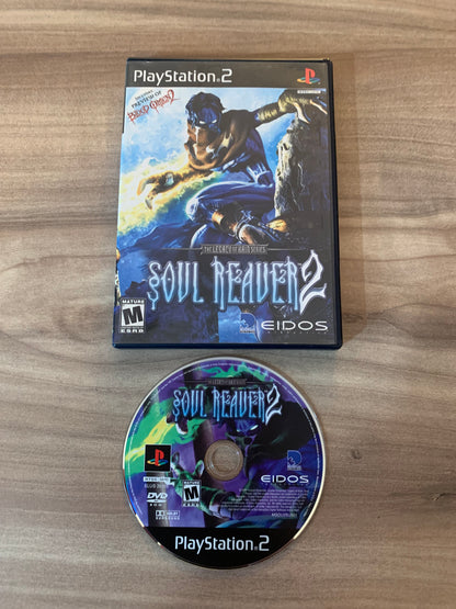 PiXEL-RETRO.COM : SONY PLAYSTATION 2 (PS2) COMPLET CIB BOX MANUAL GAME NTSC THE LEGACY OF KAIN SERIES SOUL REAVER 2