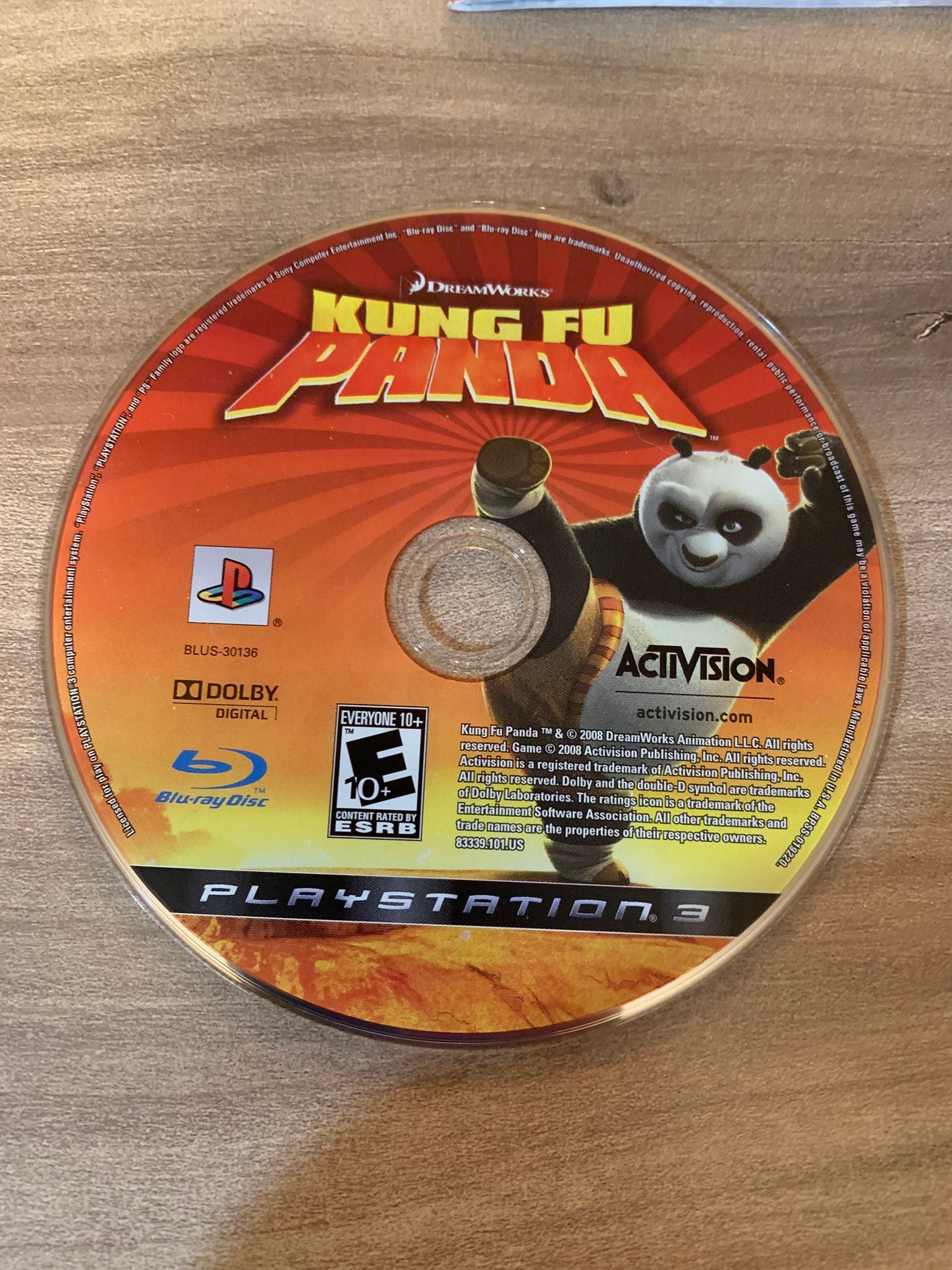 SONY PLAYSTATiON 3 [PS3] | KUNG FU PANDA