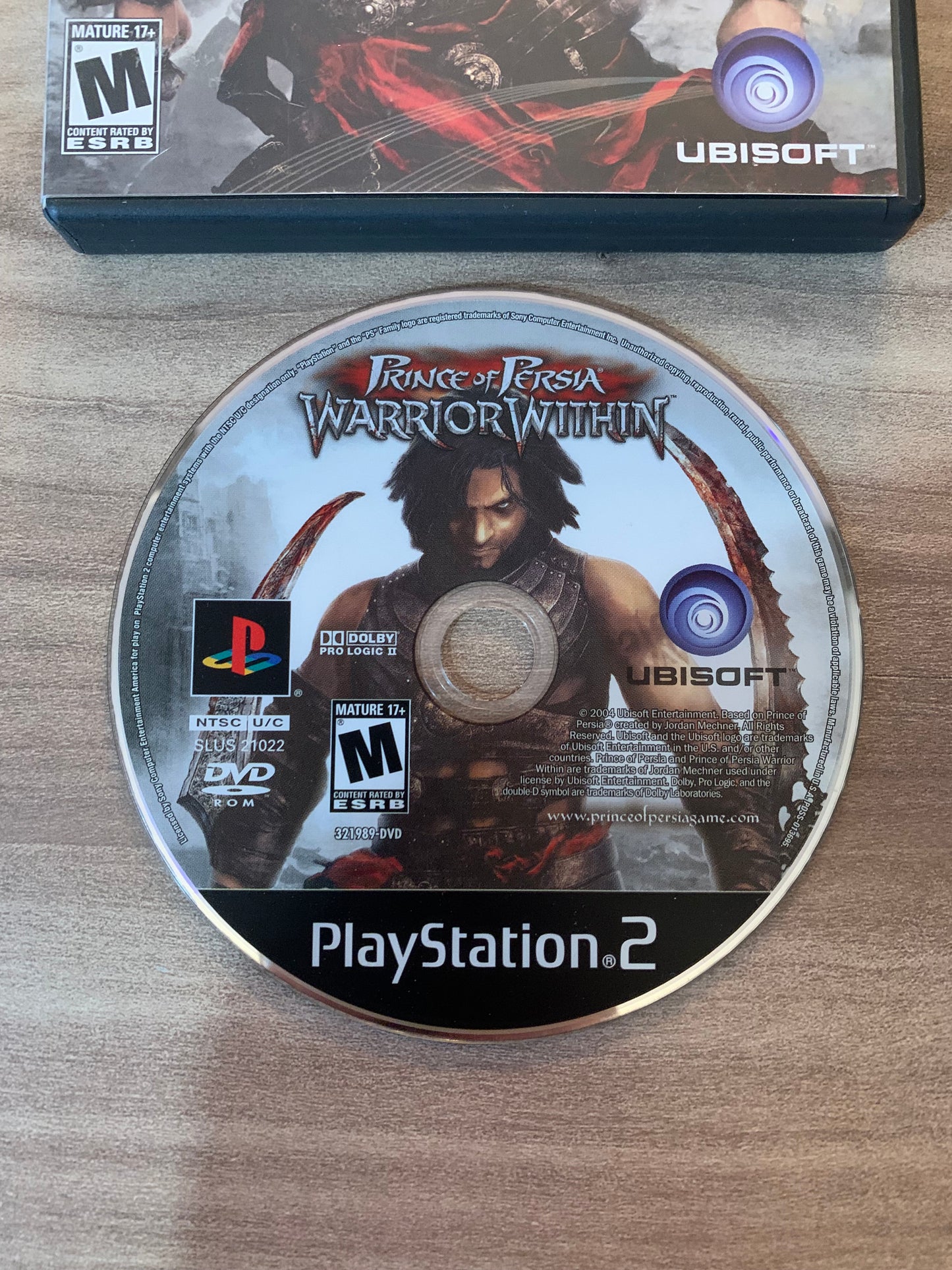 SONY PLAYSTATiON 2 [PS2] | PRiNCE OF PERSiA WARRiOR WiTHiN