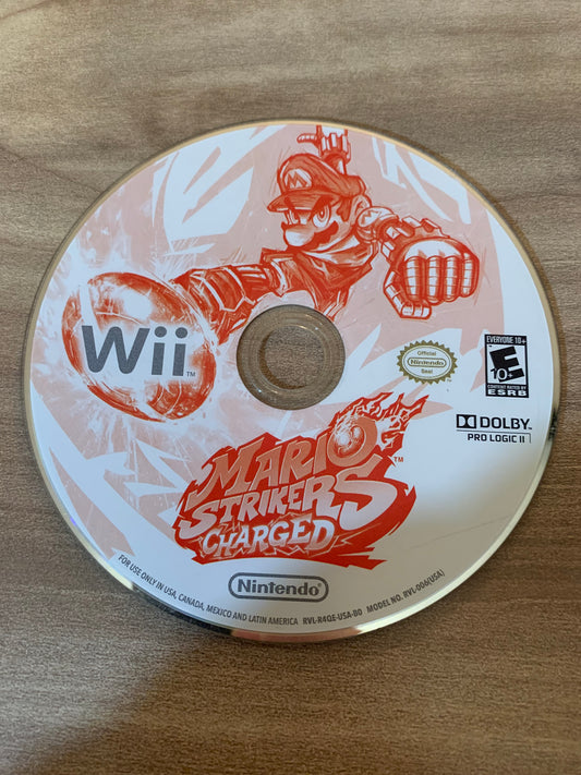 PiXEL-RETRO.COM : NINTENDO WII GAME NTSC MARIO STRIKERS CHARGED