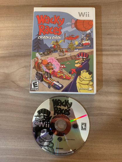 PiXEL-RETRO.COM : NINTENDO WII COMPLET CIB BOX MANUAL GAME NTSC WACKY RACES CRASH & DASH