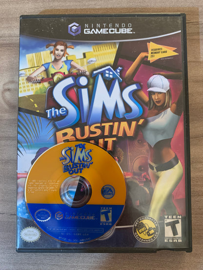 PiXEL-RETRO.COM : NINTENDO GAMECUBE THE SIMS BUSTIN' OUT CIB BOX GAME NTSC