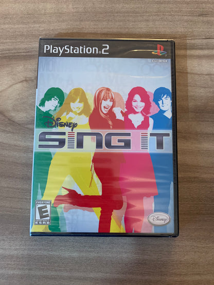 PiXEL-RETRO.COM : SONY PLAYSTATION 2 (PS2) COMPLET CIB BOX MANUAL GAME NTSC DISNEY SING IT