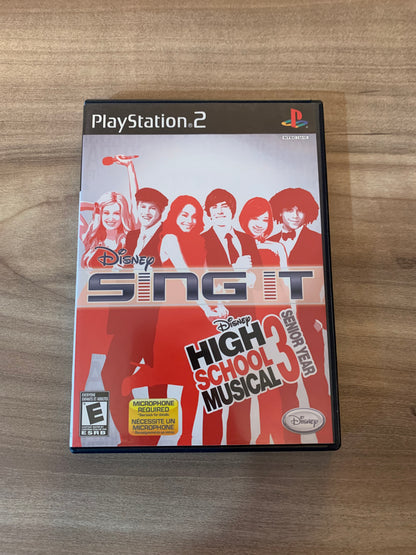 SONY PLAYSTATiON 2 [PS2] | DiSNEY SiNG iT HiGH SCHOOL MUSiCAL 3 SENiOR YEAR