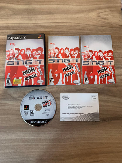 PiXEL-RETRO.COM : SONY PLAYSTATION 2 (PS2) COMPLET CIB BOX MANUAL GAME NTSC DISNEY SING IT HIGH SCHOOL MUSICAL 3 SENIOR YEAR