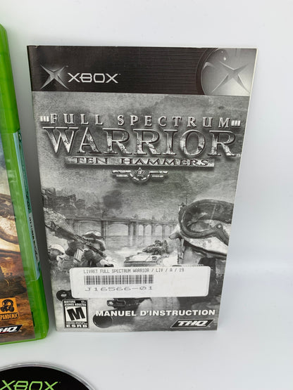 MiCROSOFT XBOX ORiGiNAL | FULL SPECTRUM WARRiOR TEN HAMMERS