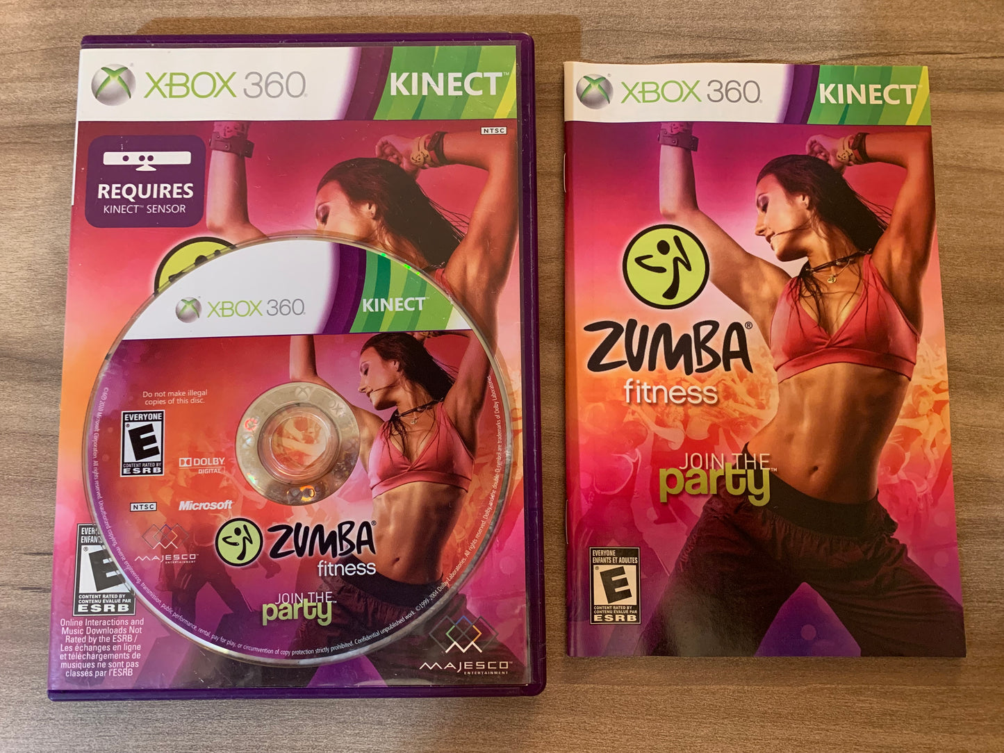 PiXEL-RETRO.COM : MICROSOFT XBOX 360 COMPLETE CIB BOX MANUAL GAME NTSC ZUMBA FITNESS JOIN THE PARTY