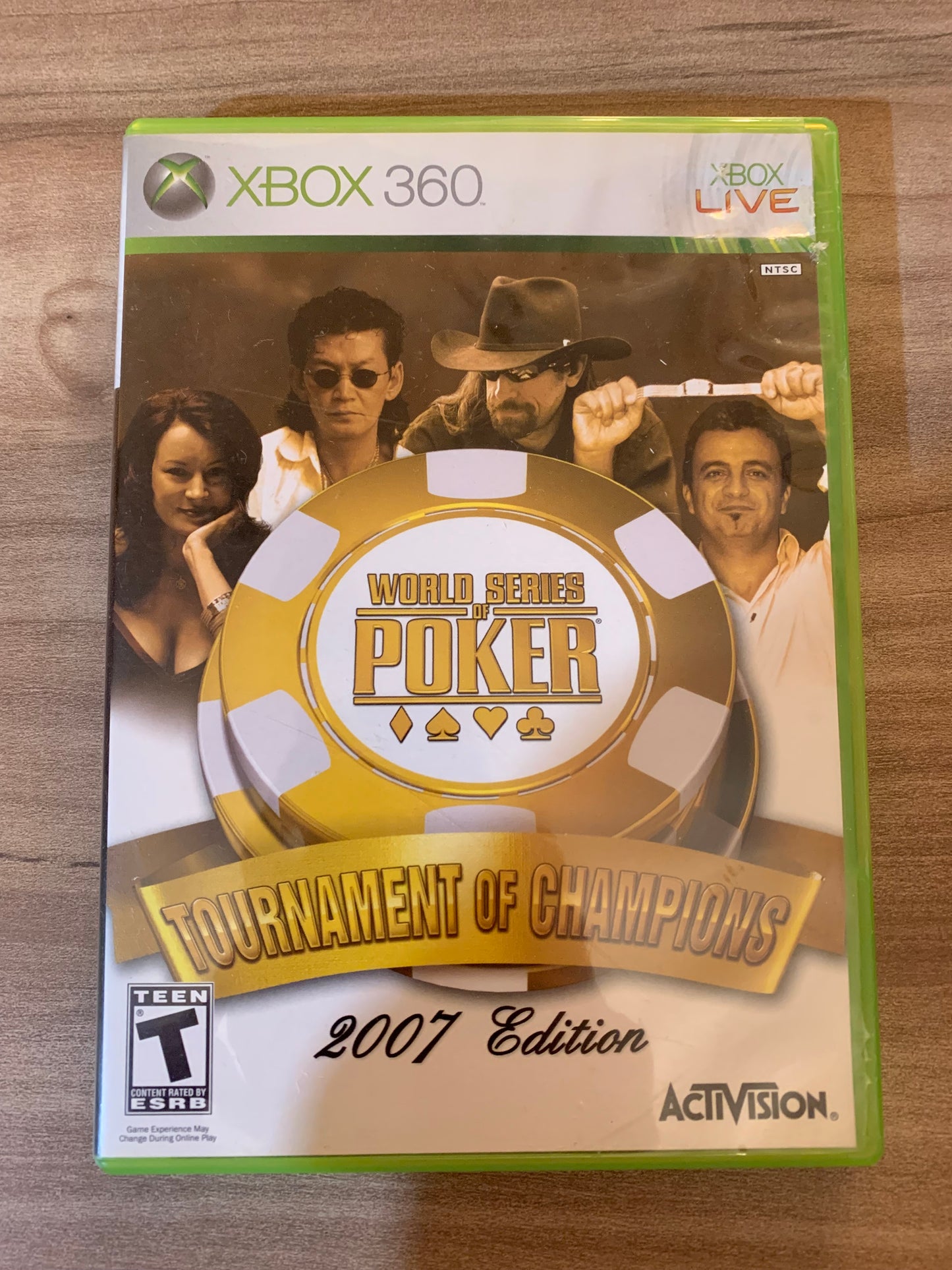 MiCROSOFT XBOX 360 | WORLD SERiES OF POKER TOURNAMENT OF CHAMPiONS 2007 EDiTiON