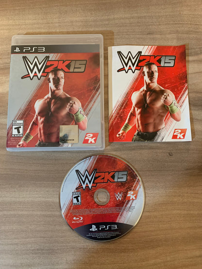 PiXEL-RETRO.COM : SONY PLAYSTATION 3 (PS3) COMPLET CIB BOX MANUAL GAME NTSC WWE 2K15 