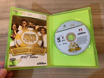 MiCROSOFT XBOX 360 | WORLD SERiES OF POKER TOURNAMENT OF CHAMPiONS 2007 EDiTiON