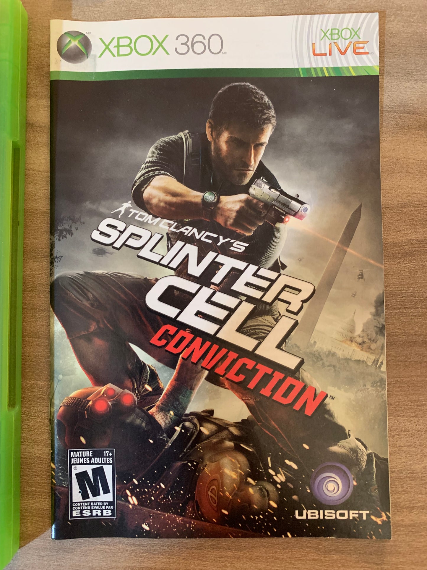 MiCROSOFT XBOX 360 | TOM CLANCYS SPLiNTER CELL CONViCTiON