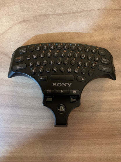 PiXEL-RETRO.COM : SONY PLAYSTATION 2 (PS2) WIRELESS KEYPAD CHAT PAD KEYBOARD NTSC MODEL CECHZK1UC