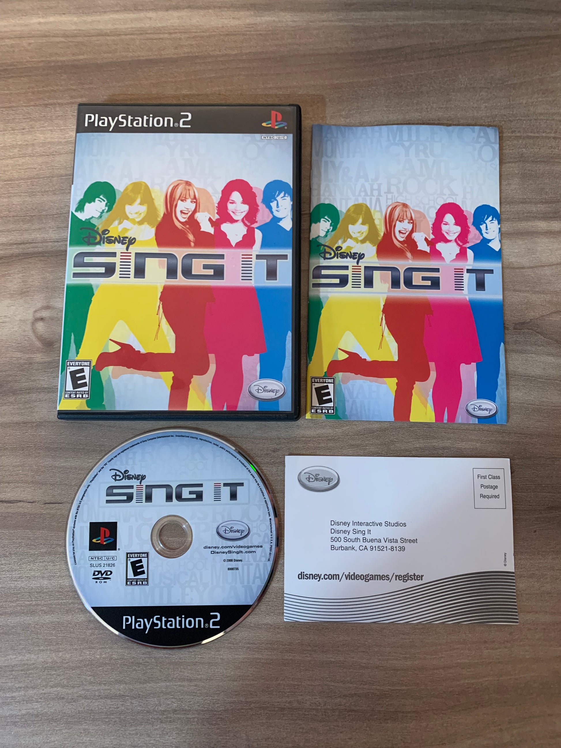 PiXEL-RETRO.COM : SONY PLAYSTATION 2 (PS2) COMPLET CIB BOX MANUAL GAME NTSC DISNEY SING IT