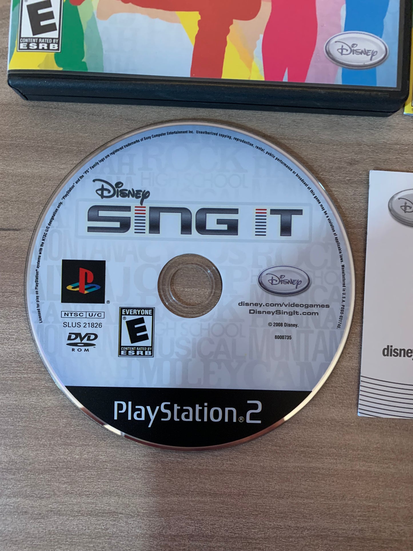 SONY PLAYSTATiON 2 [PS2] | DiSNEY SiNG iT