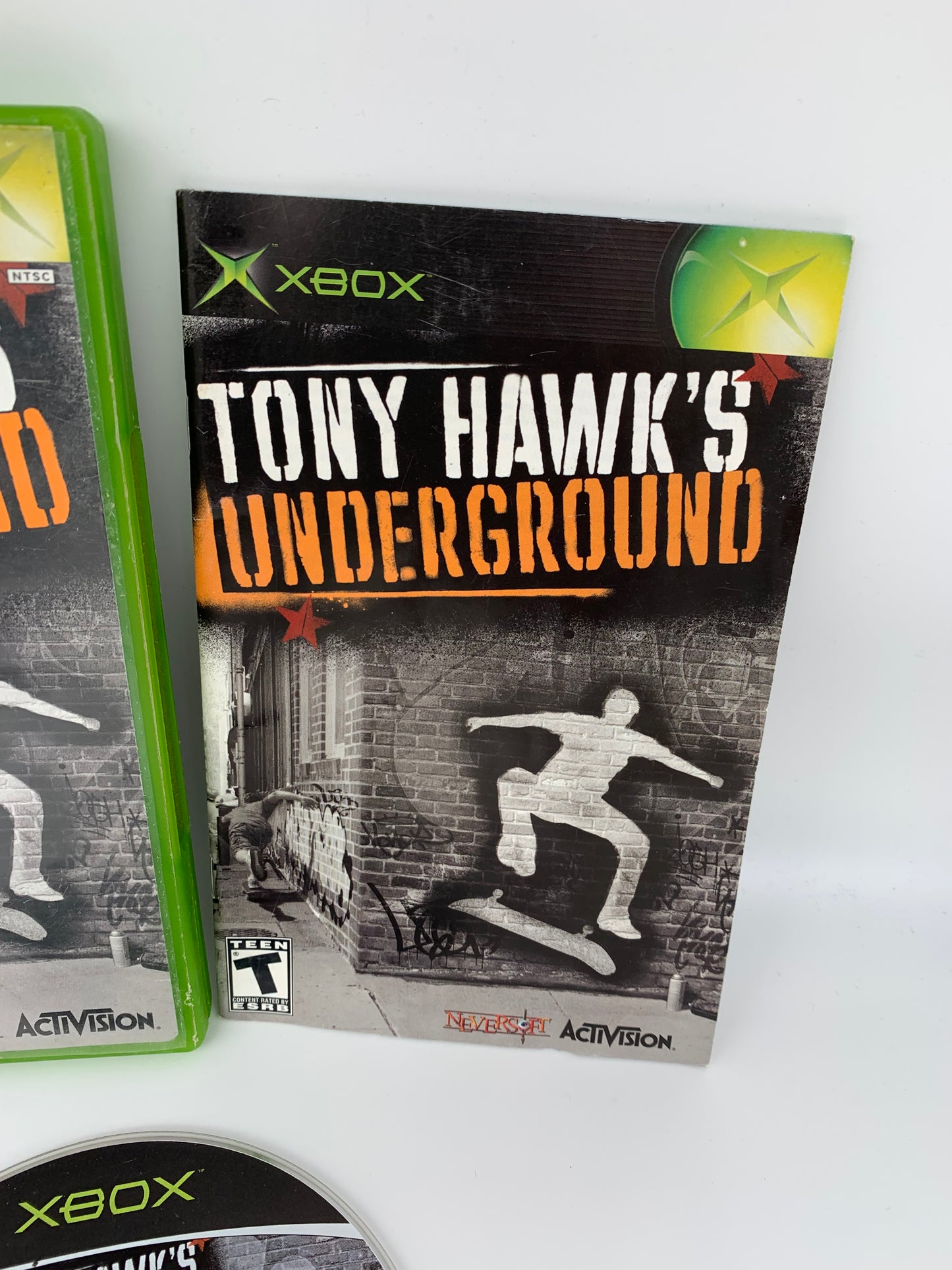 MiCROSOFT XBOX ORiGiNAL | TONY HAWKS UNDERGROUND